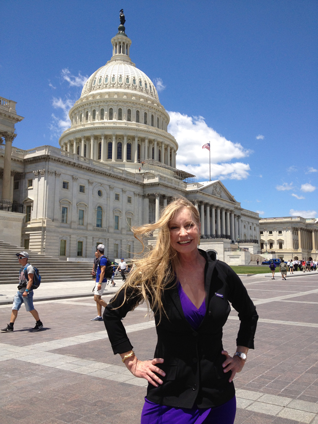 A Capitol Idea- in front of Capitol