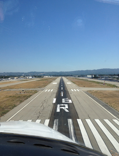 LA landing 16R