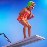 Facing - diving board