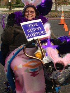 PurpleStride bunny Hopper